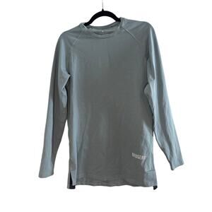 RawGear Blue Long Sleeve Performance Shirt Men’s Size Small Lightweight Gym